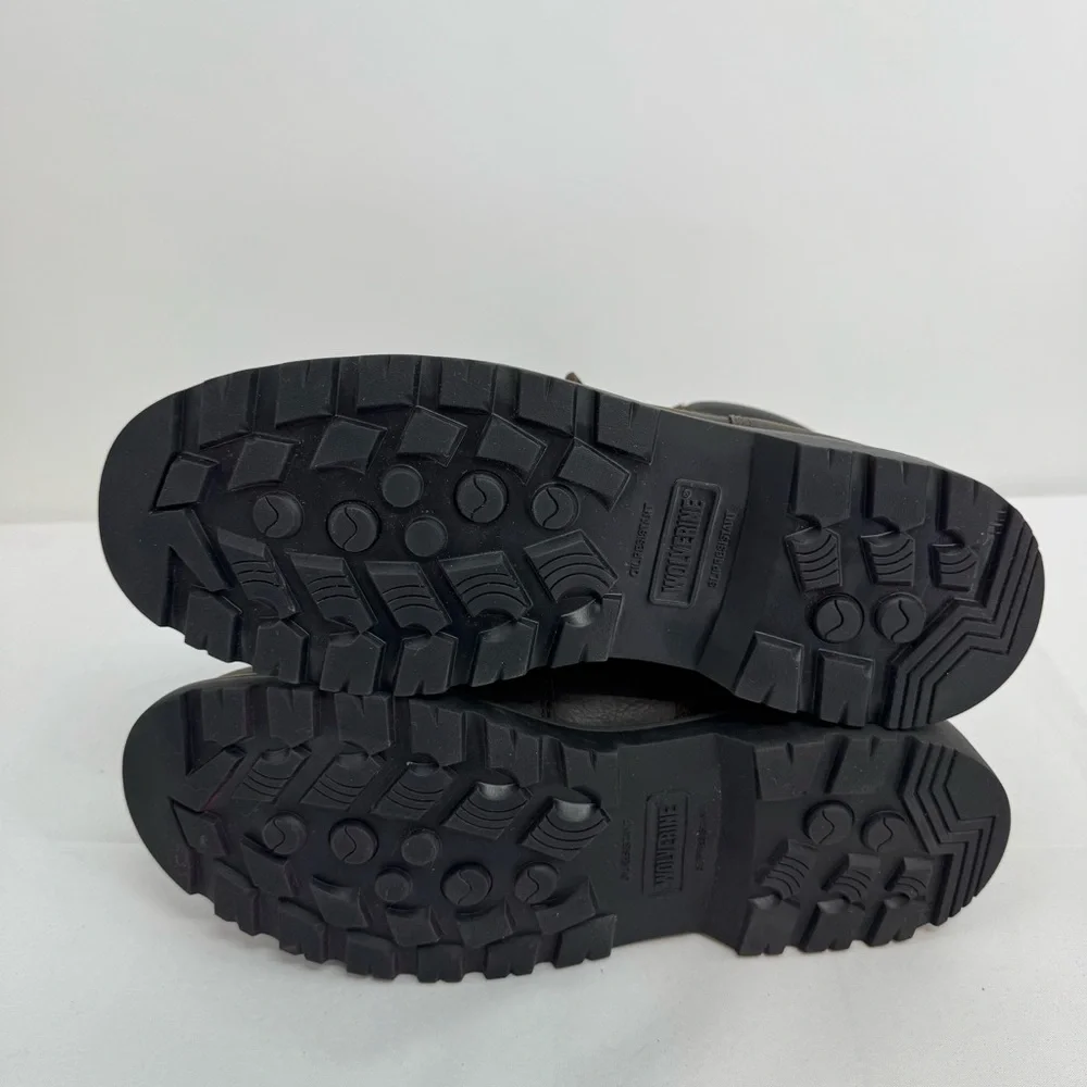MENS WOLVERINE CHAINHAND 6” ST BOOTS STEEL TOE US SIZE 13M ASTM F2413-17